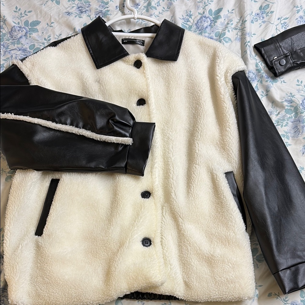 Stylish Black and White Jacket